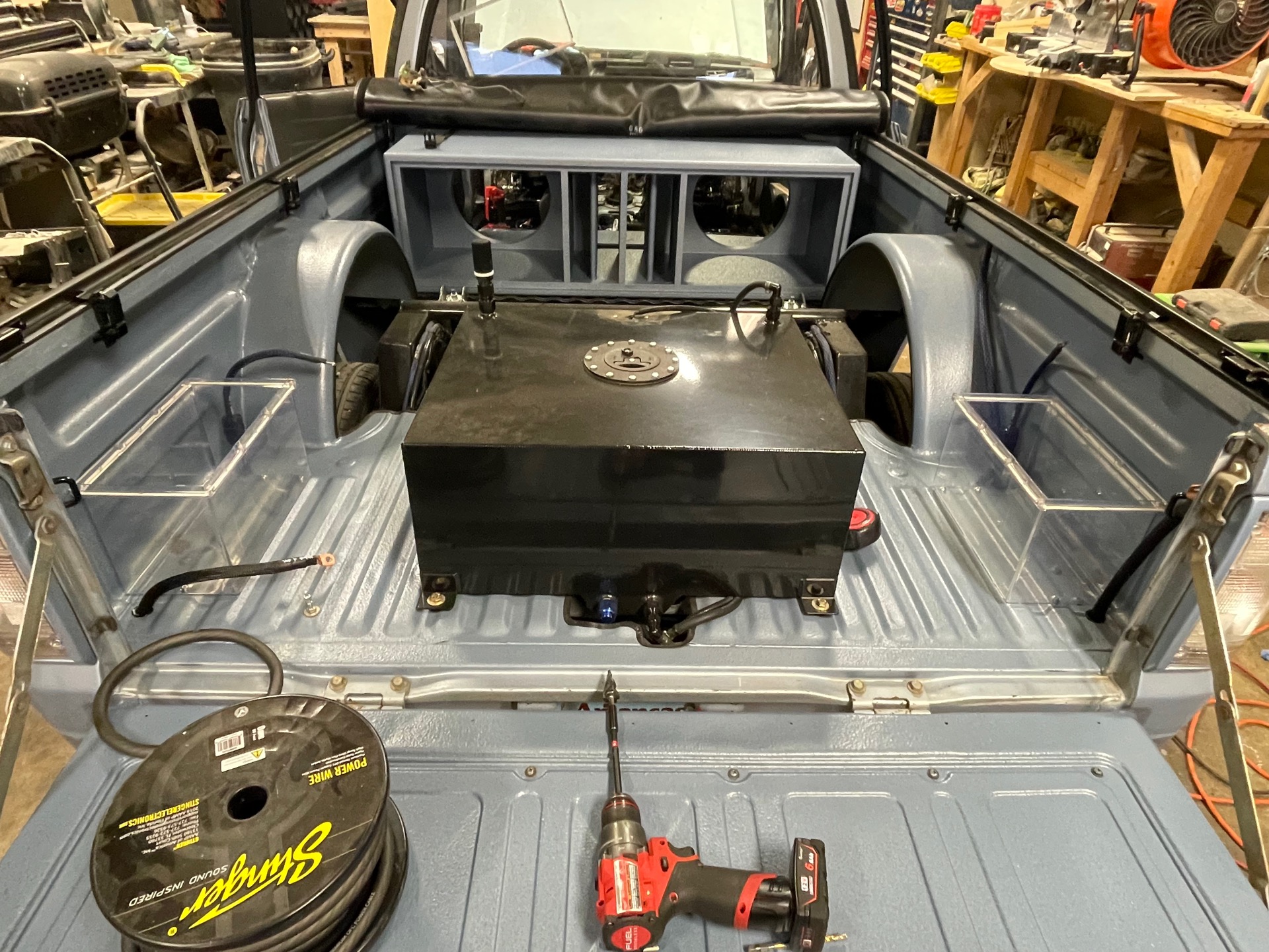 Truck Bed Audio Integration Prep