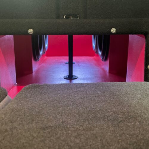 Red Port Showcase Enclosure