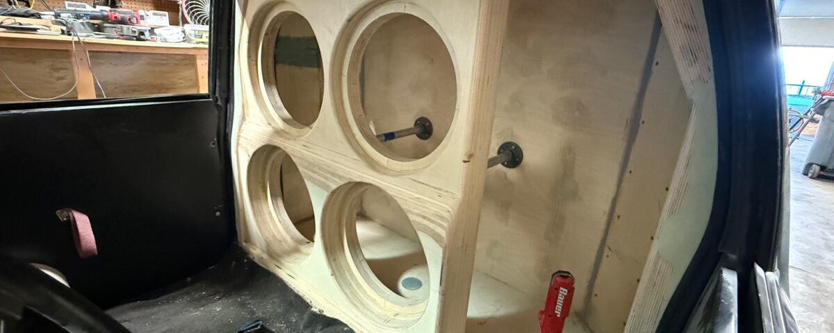 Custom Quad-Sub Enclosure