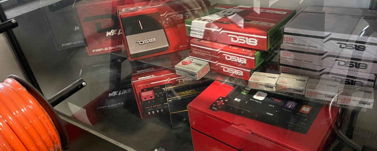 DS18 Audio Equipment Display