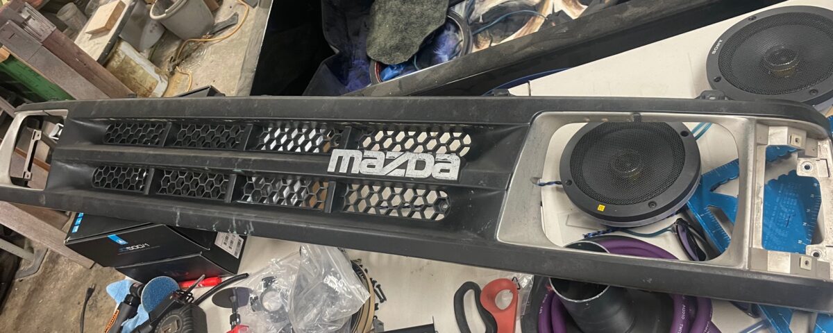 Mazda Grille & Component Layout
