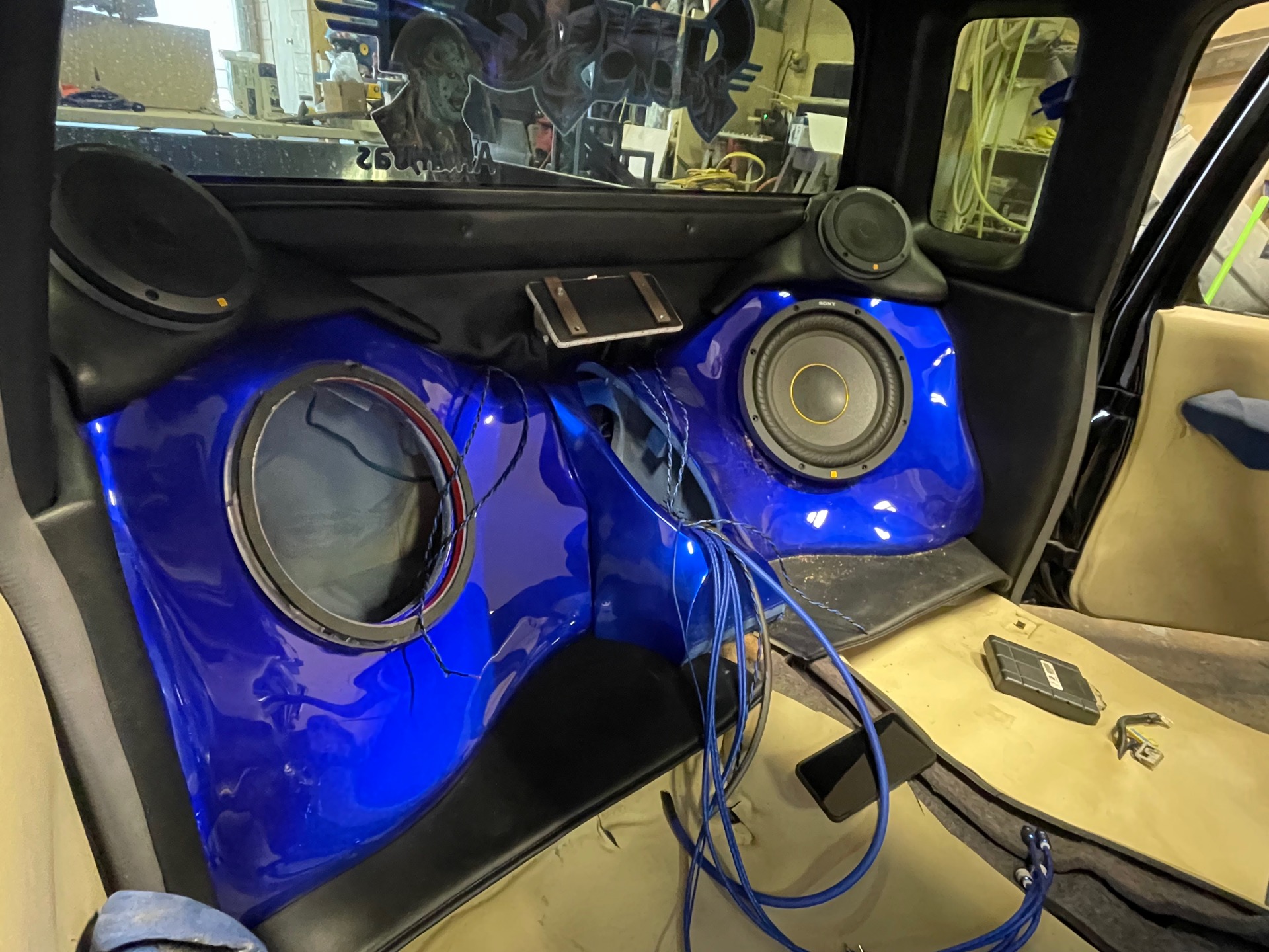 Custom Fiberglass Audio Panels