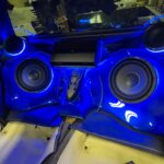 Blue LED Audio Showcase