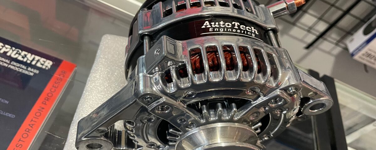 AutoTech Polished Alternator
