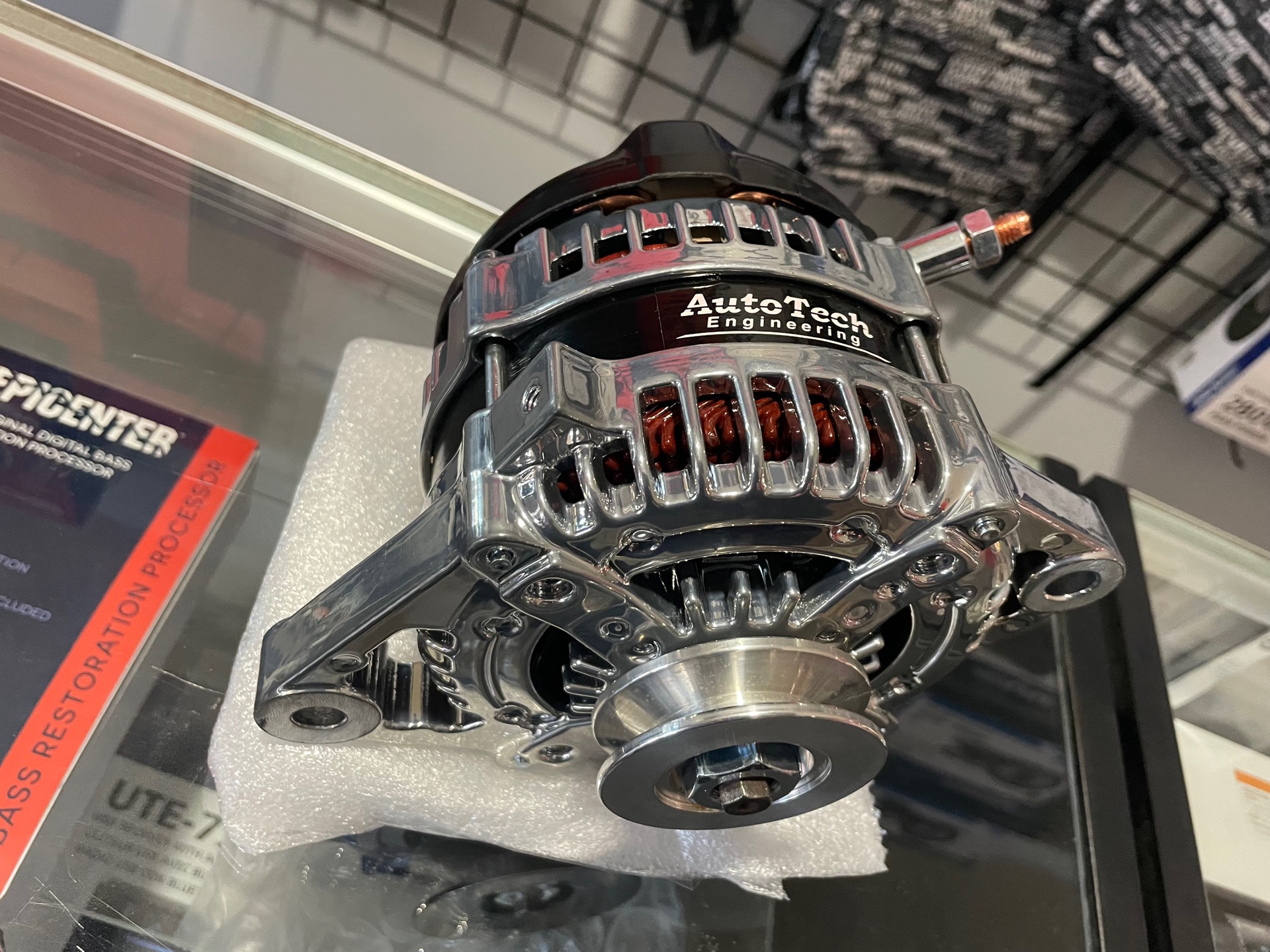 AutoTech Polished Alternator