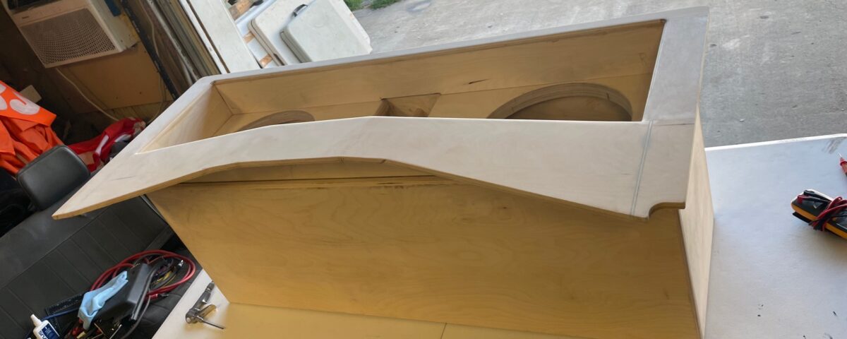 Custom Dual Subwoofer Enclosure