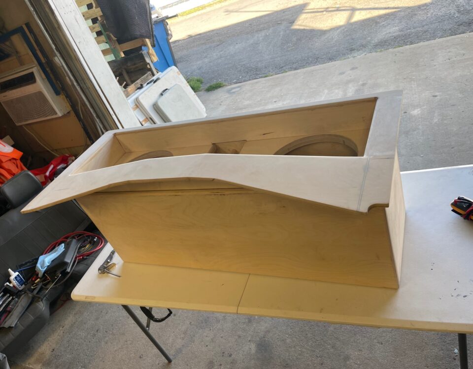 Custom Dual Subwoofer Enclosure